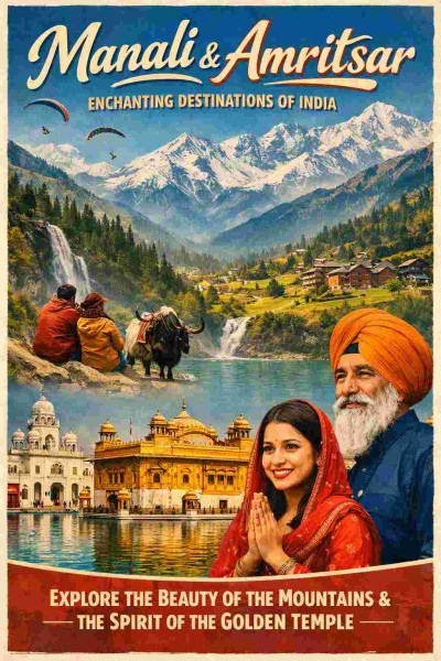 Manali with Amritsar 